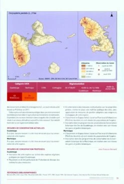 Livre Rouge Des Plantes Menacées Aux Antilles Françaises [Red Book Of Endangered Plants In The French West Indies] -Rode Sales Store 220088 2