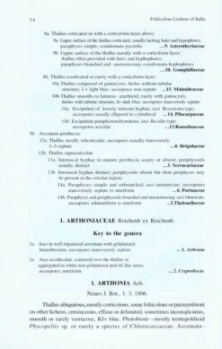 Foliicolous Lichens Of India -Rode Sales Store 223592 2