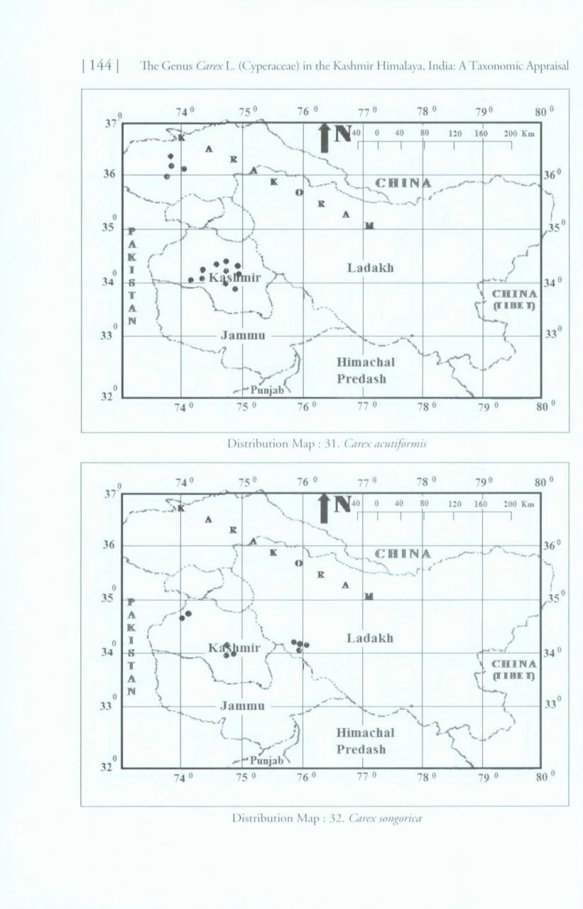 The Genus Carex L. (Cyperaceae) In The Kashmir Himalaya, India 5 The Genus Carex L. (Cyperaceae) In The Kashmir Himalaya, India - Image 5
