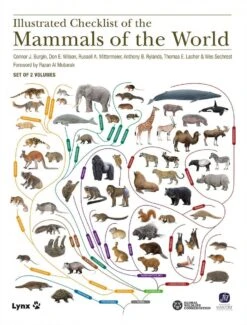 Illustrated Checklist Of The Mammals Of The World (2-Volume Set)