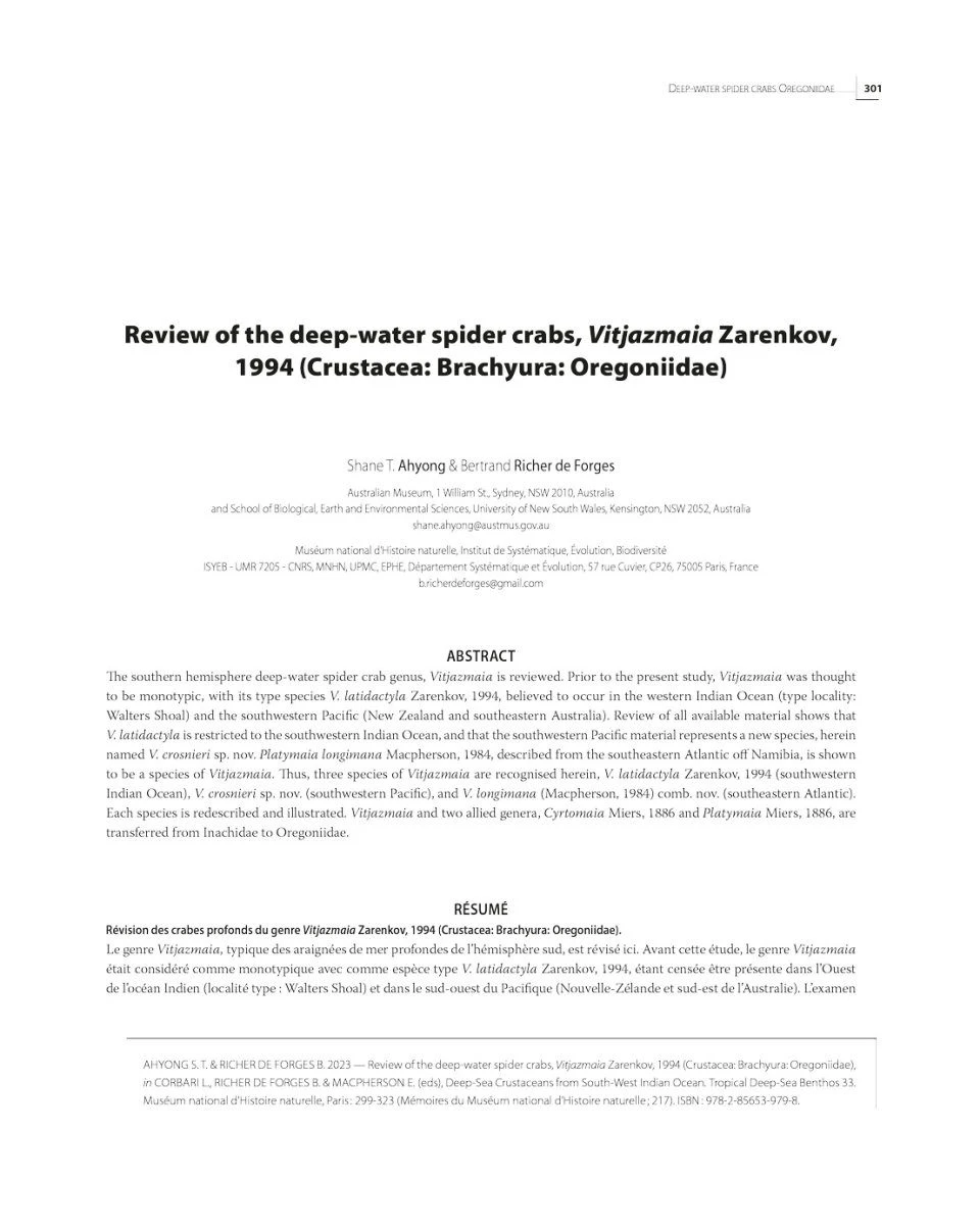 Tropical Deep-Sea Benthos, Volume 33 11 Tropical Deep-Sea Benthos, Volume 33 - Image 11