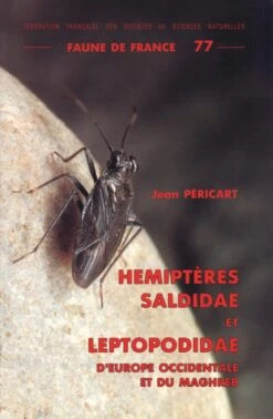 Faune De France, Volume 77: Hémiptères Saldidae Et Leptopodidae D'Europe Occidentale Et Du Maghreb [Hemiptera Saldidae And Leptopodidae From Western Europe And The Maghreb]
