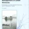 Conservation And Management Of Greek Wetlands