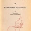 Faune De Madagascar: Fasc. 36 - Mammifères: Carnivores
