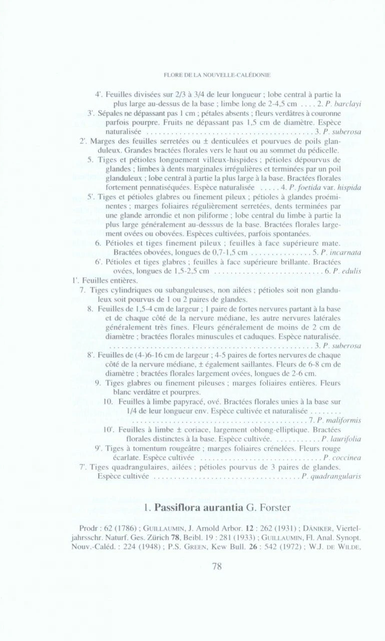 Flore De La Nouvelle-Calédonie Et Dépendances, Volume 22: Menispermaceae, Oleaceae, Passifloraceae 4 Flore De La Nouvelle-Calédonie Et Dépendances, Volume 22: Menispermaceae, Oleaceae, Passifloraceae - Image 4